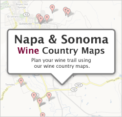Napa and Sonoma Wine Country Maps