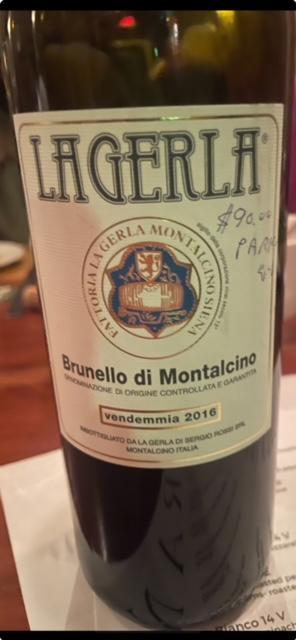 2016 Fattoria La Gerla Brunello di Montalcino, Italy, Tuscany, Wine ...